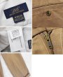 画像2: 【ブルックスブラザーズ】brooksbrothers【ライトブラウン】【２タック】【コットンスラックス】コットンパンツ【34X30】  (2)