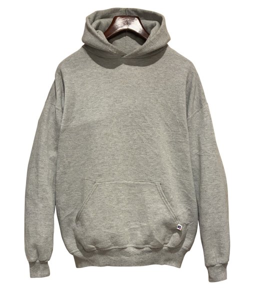 画像1: 90'ｓ【USA製】【RUSSELL】ラッセル 【ビンテージ】グレー【無地】パーカー【サイズXL】  (1)