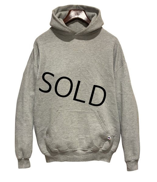 画像1: 90'ｓ【USA製】【RUSSELL】ラッセル 【ビンテージ】グレー【無地】パーカー【サイズXL】  (1)