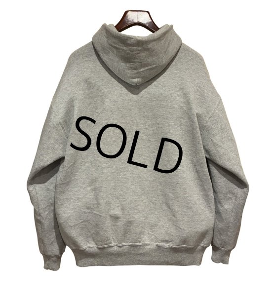 画像3: 90'ｓ【USA製】【RUSSELL】ラッセル 【ビンテージ】グレー【無地】パーカー【サイズXL】  (3)