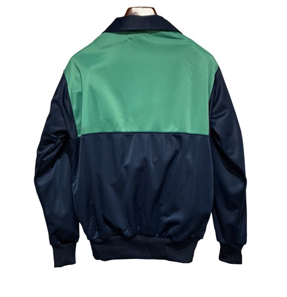 画像3: 90's【ビンテージ】コンバース【CONVERSE】緑ｘ紺【トラックジャージ】トラックジャケット【サイズＬ】  (3)