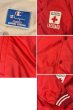 画像2: アメリカンレッドクロスとライフガードの関係記入！！〜90'ｓ【ビンテージ】Champion【チャンピオン】RED CROSS レッドクロス 赤十字 LIFEGUARD【赤】【ナイロンスタジャン】【サイズM】  (2)