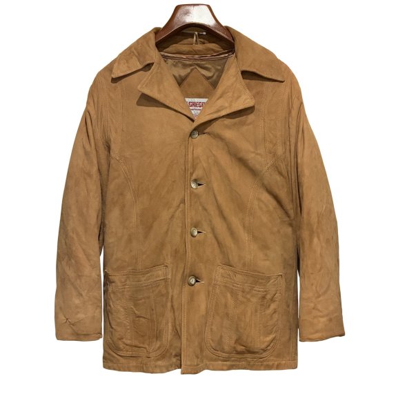 画像1: 〜80’s【ビンテージ】【McGREGOR】マクレガー ライナー付き【キャメル】スエードジャケット【US40】  (1)