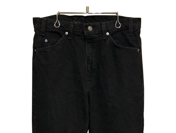 画像3: 90's【USA製】【ビンテージ】【LEVI'S】【リーバイス５０５】505【黒】【デニムパンツ】ブラックデニム【34×34】  (3)