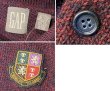 画像2: 90's~【ビンテージ】【オールドギャップ】【GAP】【ワインマーブル×アーガイル】【ヘンリーネックセーター】ウールセーター【サイズXL】  (2)