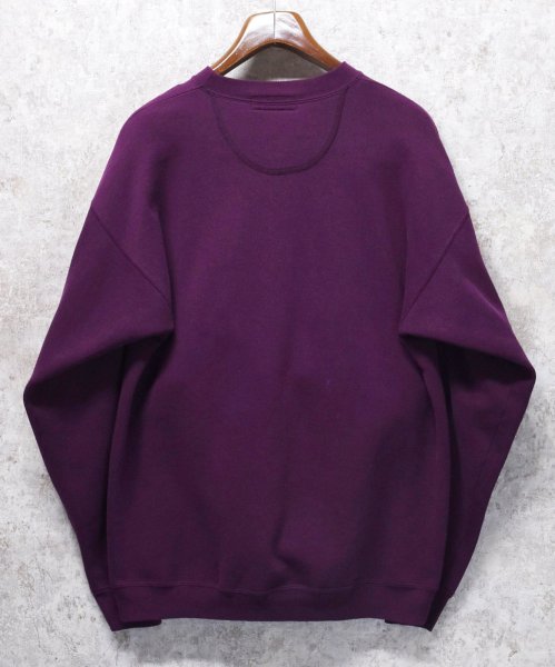画像3: USA製【ラルフローレン】POLO RALPH LAUREN【紫】【クルーネックスウェット】【サイズXL】   (3)