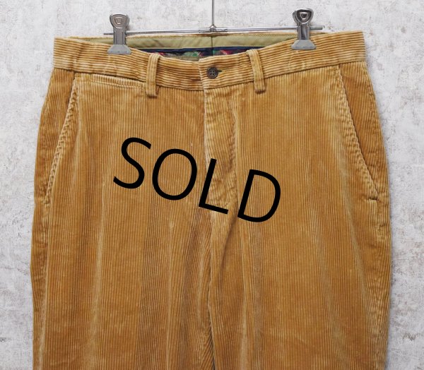 画像3: ビンテージ【ラルフローレン】POLO RALPH LAUREN【preston pant】プレストンパンツ【ライトブラウン】【コーデュロイパンツ】【31×30】  (3)