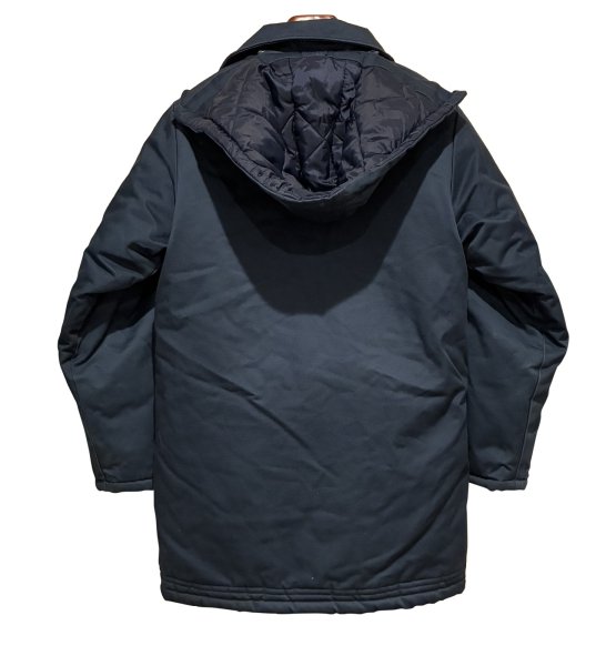 画像3: 程度良好!!【ビンテージ】【B340】Pilot パイロット【紺】フード付き【中綿入りジャケット】【サイズS】  (3)