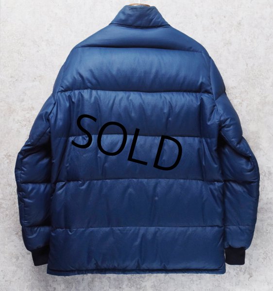 画像3: 80s~【ビンテージ】【Eddie Bauer】【エディーバウアー】【青】リップストップ【ダウンジャケット】【サイズＸＬ程度】  (3)