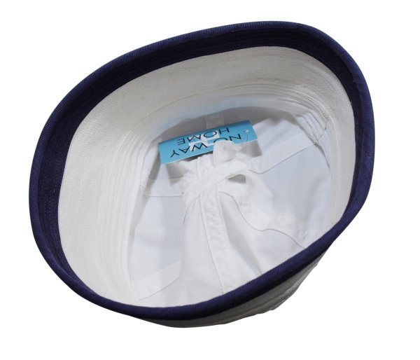 画像3: 40's~ ビンテージ【U.S.NAVY】ネイビーブルートリム【セーラーハット】  (3)