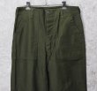 画像3: デッドストック【60's】【米軍実物】【ビンテージ】OG107【ベイカーパンツ】ダブルステッチ【ユーティリティパンツ】【34ｘ33】  (3)