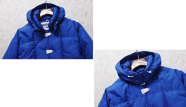 画像3: 80's【USA製】【ビンテージ】【GERRY】【ジェリー】青【スロープコート】【ダウンジャケット】【W-L程度】レディース古着  (3)