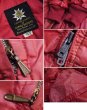 画像2: 〜80’ｓ【ビンテージ】【ALPINE DESIGN】【アルパインデザイン】【ベルト付き】赤ピンク【ダウンコート】【サイズM】  (2)