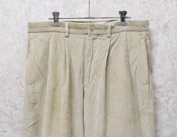 画像3: ビンテージ【ノーティカ】NAUTICA【ライトブラウン】【ベージュ】【コーデュロイパンツ】【34×30】  (3)