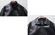 画像3: 【ビンテージ】オールドギャップ【GAP】【ギャップ】【ブラック】カーコート【レザージャケット】【サイズXL】  (3)
