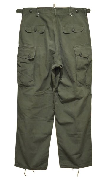 画像3: 【60's】【米軍実物】【ビンテージ】 【U.S.ARMY】1st【初期型】ノンリップ【ジャングルファティーグパンツ】【M-R】  (3)