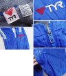 画像2: 【ビンテージ】【TYR】ティア【青ナイロン×裏フリース】【袖ロゴ入り】パーカー【サイズXL】   (2)