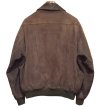 画像4: 〜00’ｓ【ビンテージ】【Timberland】ティンバーランド【ブラウン】ヌバックレザー【カウハイド】【オールレザージャケット】【ジップアップブルゾン】【サイズL】  (4)