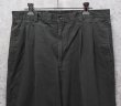 画像1: 【ビンテージ】【BOSTON BAY】ボストンベイ【オリーブグリーン】2タック 【コットンパンツ】【34ｘ30】  (1)