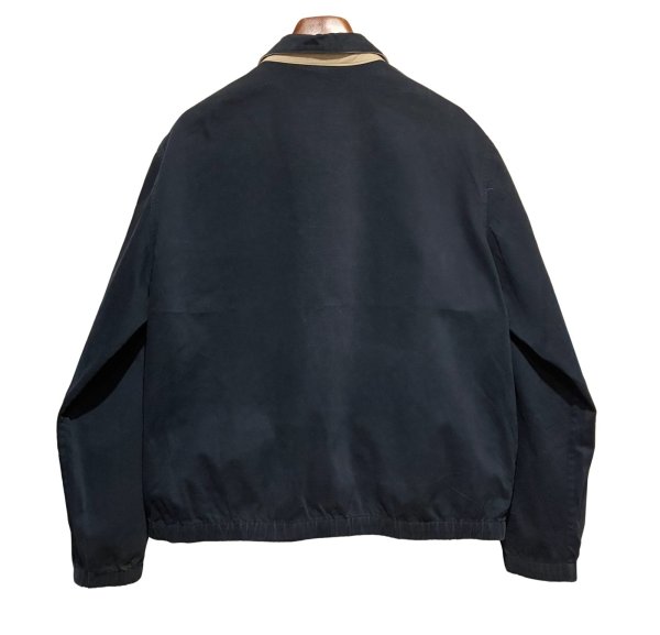 画像3: 【ラルフローレン】【POLO RALPH LAUREN】ビンテージ【紺】【コットン】ジップアップブルゾン【スウィングトップ】【サイズＬ】  (3)