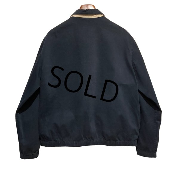 画像3: 【ラルフローレン】【POLO RALPH LAUREN】ビンテージ【紺】【コットン】ジップアップブルゾン【スウィングトップ】【サイズＬ】  (3)