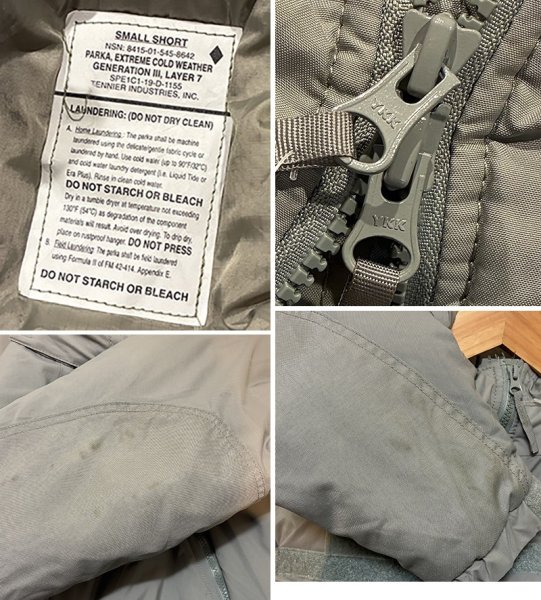 画像2: 【米軍実物】【ECWCS】【GENIII】【レベル7】【プリマロフトジャケット】【S-Short】  (2)