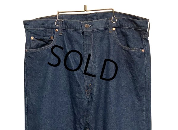 画像3: 90's~【ビンテージ】【USA製】【LEVI'S】【リーバイス５０５】濃紺 【デニムパンツ】【505-0217】【42Ｘ30】  (3)