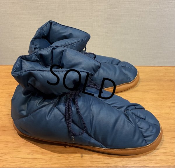 画像3: 程度良好!!【エディーバウアー】Eddie Bauer 青【ダウン】ルームシューズ　サイズXL　  (3)