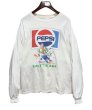 画像1: 【80’s】USA製【PEPSI SKI TEAM】ペプシ 白【ロンT】【サイズXL】  (1)