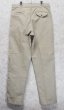 画像5: ~90's【USA製】【ビンテージ】【L.L.Bean】【エルエルビーン】【裏地赤チェック】【コットンパンツ】2タック【カーキ】【34×34】  (5)