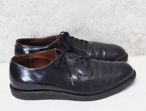 画像4: ~80's 【USA製】【Red Wing】【レッドウィング】【黒】【POSTMAN OXFORD】ポストマンシューズ【11D】【29cm程度】  (4)