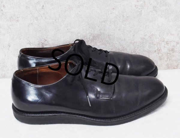 画像4: ~80's 【USA製】【Red Wing】【レッドウィング】【黒】【POSTMAN OXFORD】ポストマンシューズ【11D】【29cm程度】  (4)