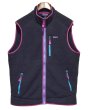 画像1: 未使用品 ビンテージ【パタゴニア】【patagonia】チャコール×紫×水色【レトロパイルベスト】【フリースベスト】【サイズL】  (1)