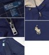 画像2: 【ラルフローレン】【POLO RALPH LAUREN】【紺ｘ裏地白格子柄】【ブルゾン】スウィングトップ【サイズＬ】  (2)