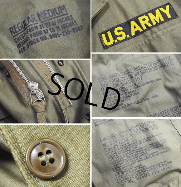 画像2: 程度良好!! 50's【米軍実物】ビンテージ【U.S.ARMY】【M-51】【フィールドジャケット】【M-R 】  (2)