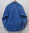 画像3: 90's~【ビンテージ】【エディーバウアー】Eddie Bauer【デニム】【ボタンダウンシャツ】【サイズＭ】  (3)