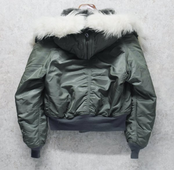 画像3: 80's【ビンテージ】【米軍実物】【USAF】【アルファ製】【N-2B】【6278F】【フライトジャケット】【サイズM】  (3)