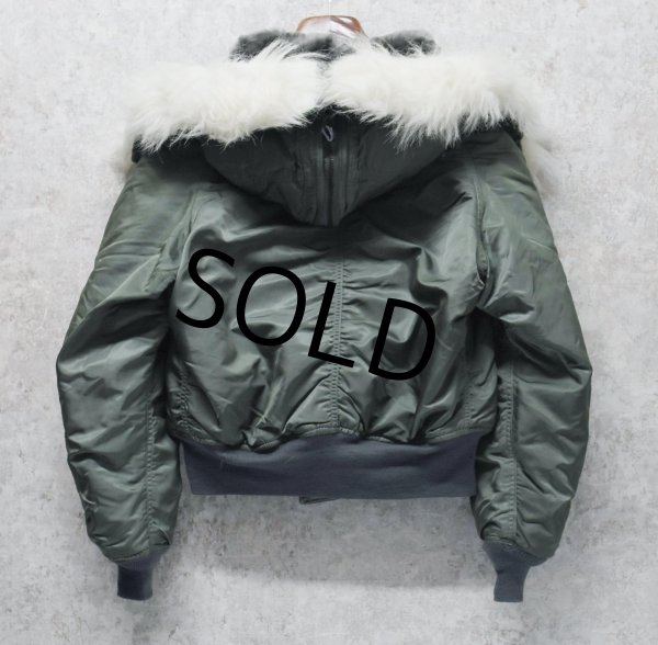 画像3: 80's【ビンテージ】【米軍実物】【USAF】【アルファ製】【N-2B】【6278F】【フライトジャケット】【サイズM】  (3)