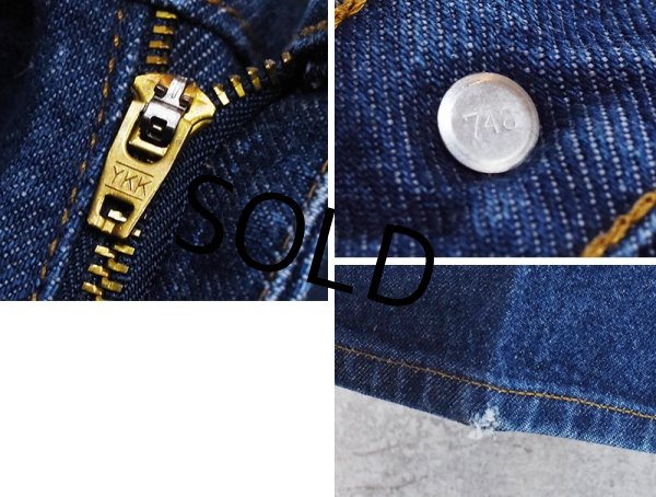 画像3: コロンビア製 90's~【ビンテージ】【LEVI'S】【リーバイス５１７】濃紺 ブーツカット【デニムパンツ】【517】【38Ｘ30】  (3)