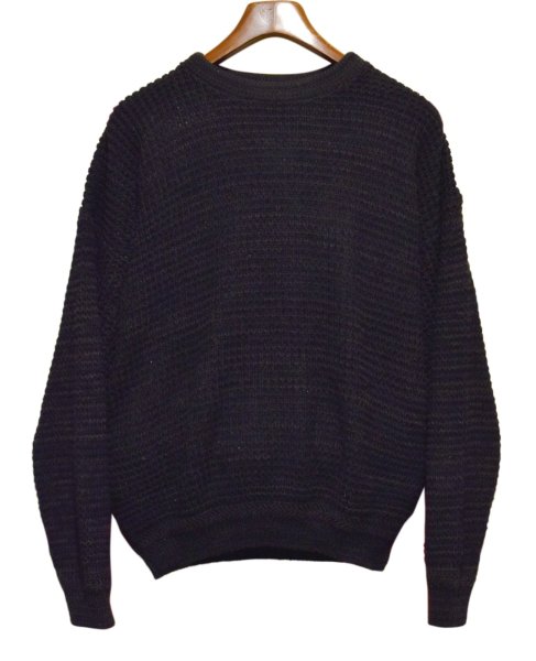 画像1: 程度良好!! 90's【USA製】【DAVID TAYLOR】デビットテイラー【黒】【アクリルセーター】 アクリルニット【サイズXL】  (1)