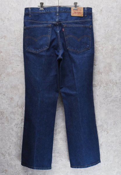 画像6: コロンビア製 90's~【ビンテージ】【LEVI'S】【リーバイス５１７】濃紺 ブーツカット【デニムパンツ】【517】【38Ｘ30】  (6)