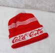 画像4: USA製【ビンテージ】【コカ・コーラ】【Enjoy Coca-Cola】【赤×白】 【ニットキャップ】ポンポン付き 【ニット帽】   (4)
