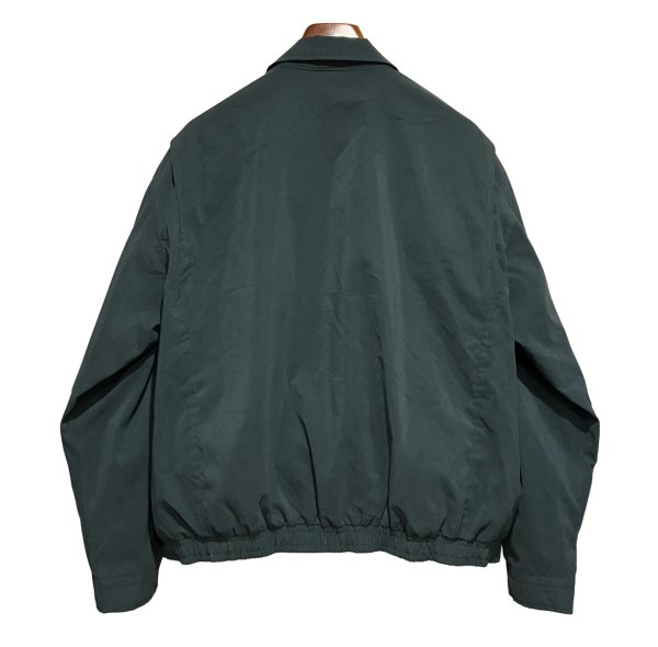 画像3: 【ビンテージ】【ラルフローレン】【POLO RALPH LAUREN】【深緑ｘ裏地紺格子柄】ジップアップ【ブルゾン】スウィングトップ【サイズＸＬ】  (3)