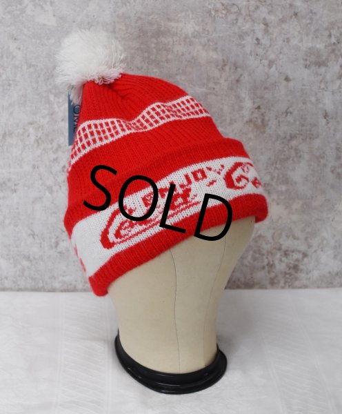 画像5: USA製【ビンテージ】【コカ・コーラ】【Enjoy Coca-Cola】【赤×白】 【ニットキャップ】ポンポン付き 【ニット帽】   (5)
