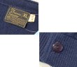 画像2: 80's【ビンテージ】【JCPenney】【JCペニー】【紺】【アクリルカーディガン】【サイズXL-TALL】  (2)