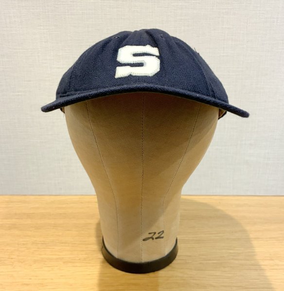 画像6: USA製【ビンテージ】【Legacy】レガシー【S】PENN STATE【紺ｘツバ裏緑】ウールキャップ【ベースボールキャップ】【サイズ7 3/4】  (6)