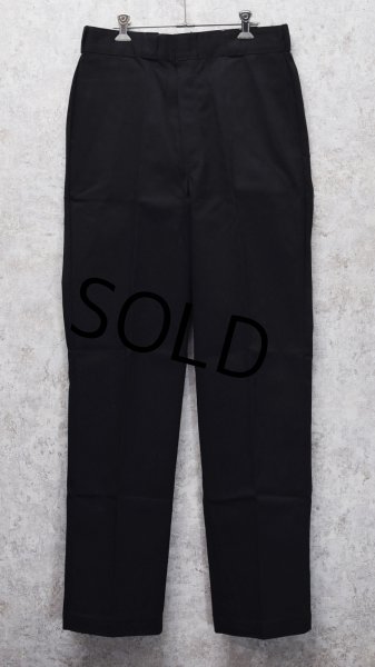 画像3: デッドストック 80's【USA製】ビンテージ【ディッキーズ】【Dickies】【黒】【ワークパンツ】【32ｘ34】  (3)