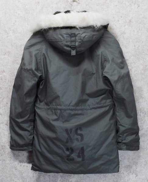 画像3: デッドストック!! 80's【ビンテージ】米軍実物【USAF】GREENBRIER INDUSTRIES製 ステンシル入り【N-3B】【フライトジャケット】【サイズXS】  (3)