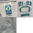 画像2: 90’ｓ〜 USA製【ビンテージ】DISCUS ATHLETIC【ディスカスアスレチック】ST.V・ST.M IRISH フットボール【グレー】【パーカー】【サイズXL】  (2)