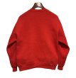 画像3: 90'ｓ【USA製】【RUSSELL】ラッセル 【ビンテージ】赤【無地】【クルーネック】前V スウェット【サイズL】  (3)